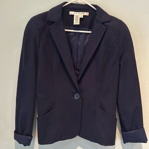 Max Studio navy blue blazer